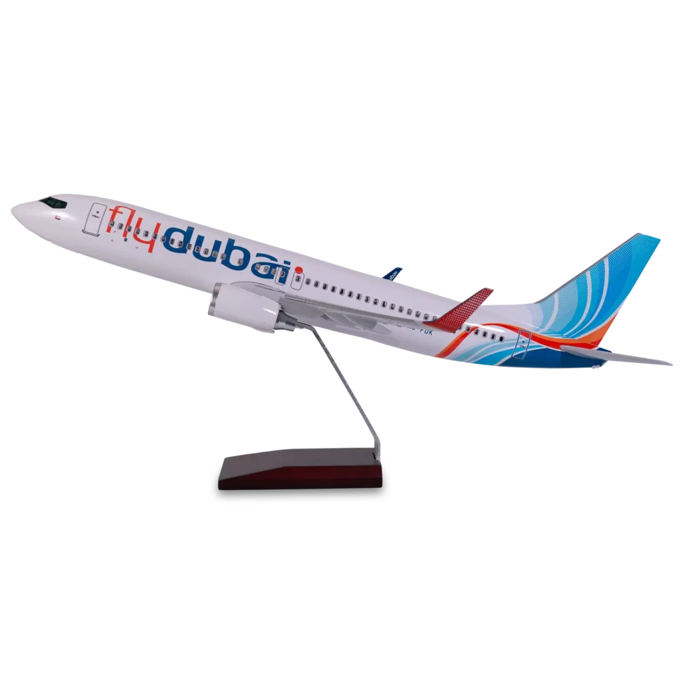 Fly Dubai B737-800 Scaled Model - Without Landing Gear & LED