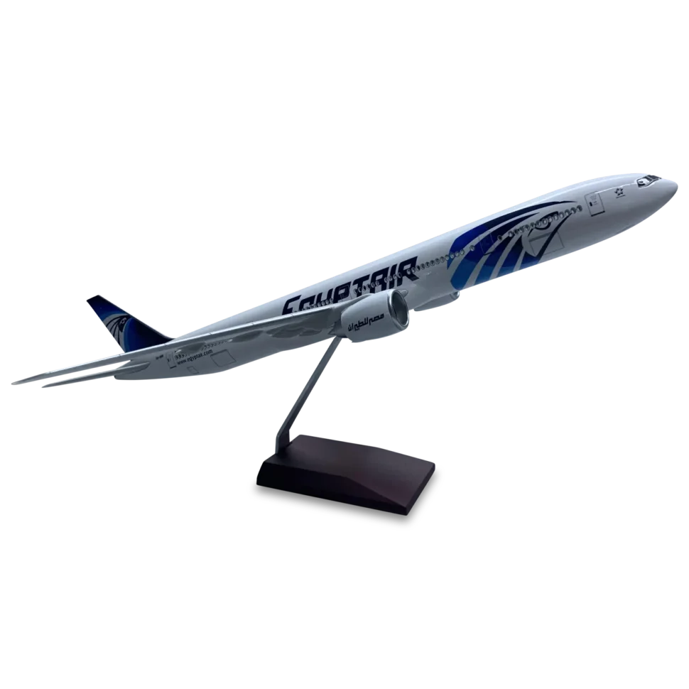 Egyptair B777-300 Scaled Model - Without Landing Gear & LED