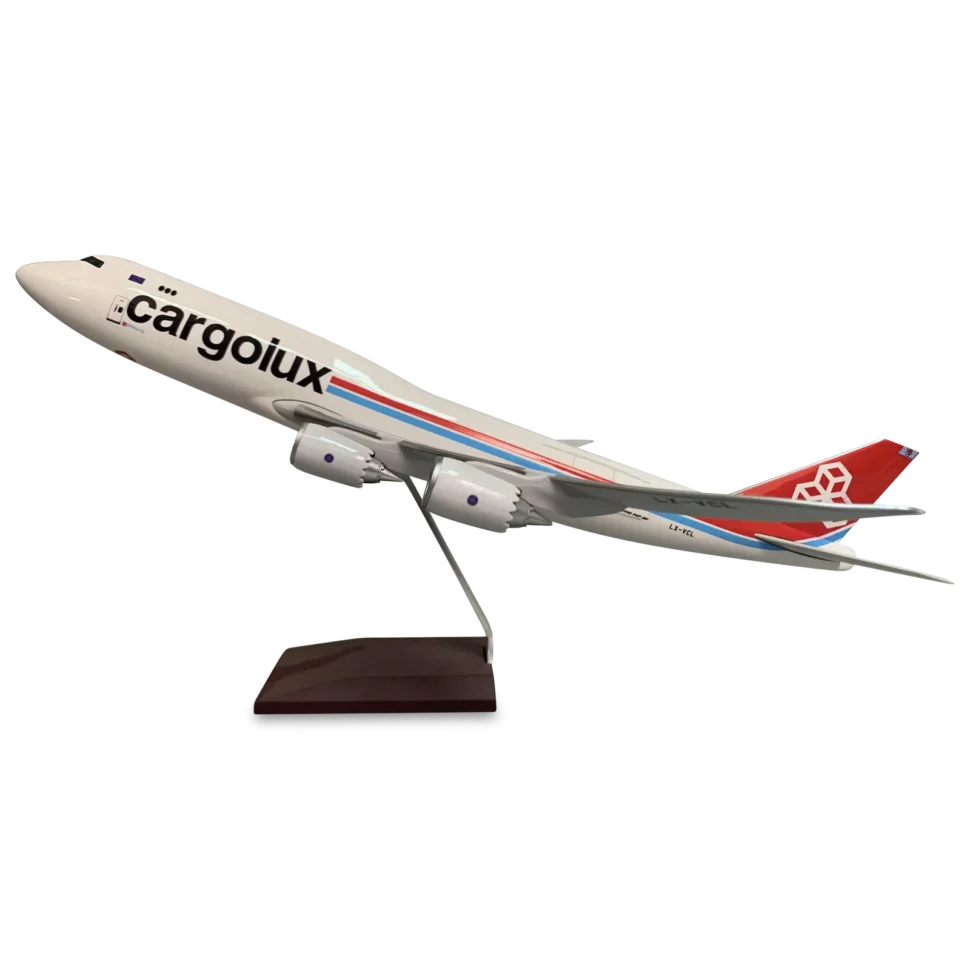 Cargolux B747-8 Scaled Model - Without Landing Gear & LED