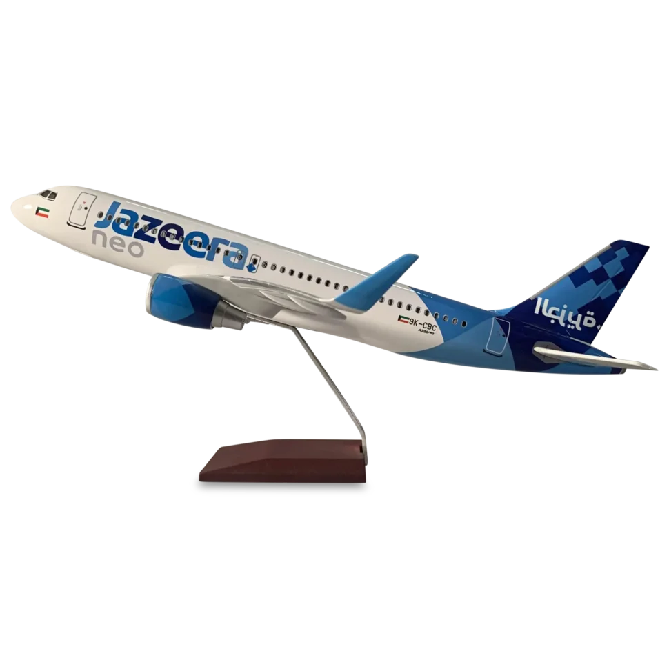 Jazeera A320 Scaled Model - Without Landing Gear & LED