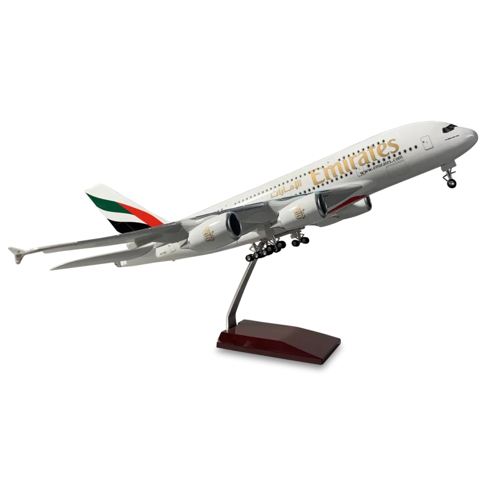 Fly Emirates A380 Scaled Model - Without Landing Gear & LED