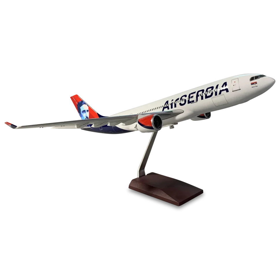 Air Serbia A330 Scaled Model - Without Landing Gear & LED