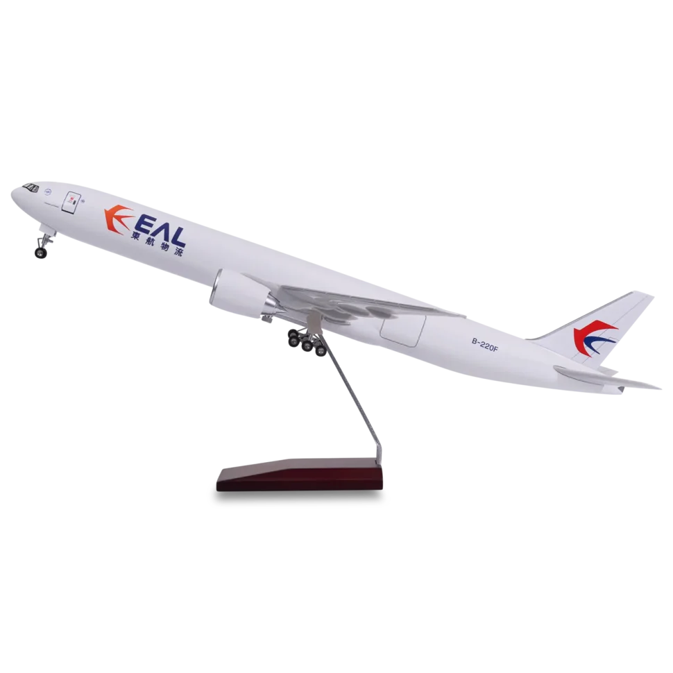 China Eastern Airlines B777-300 Scaled Model - Without Landing Gear & LED