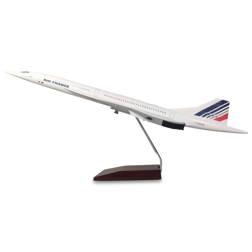 Air France Concorde Scaled Model - Without Landing Gear & LED