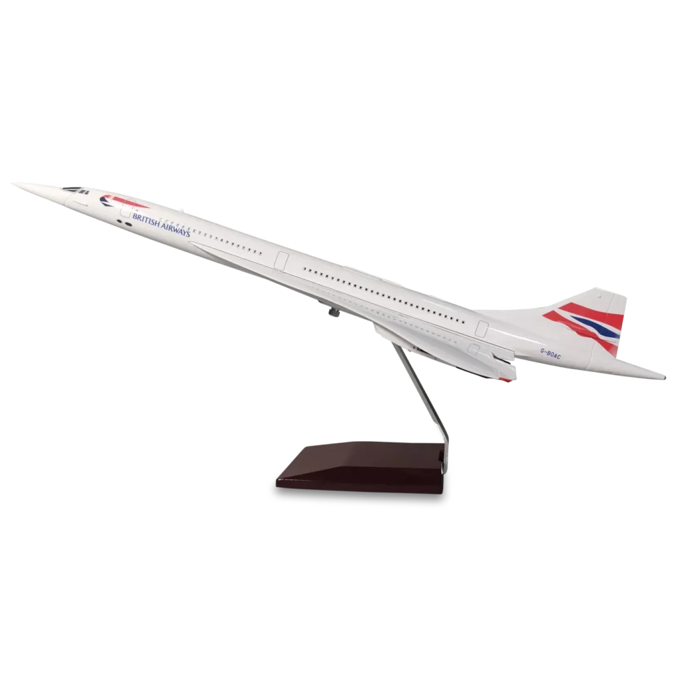 British Airways Concorde Scaled Model - Without Landing Gear & LED