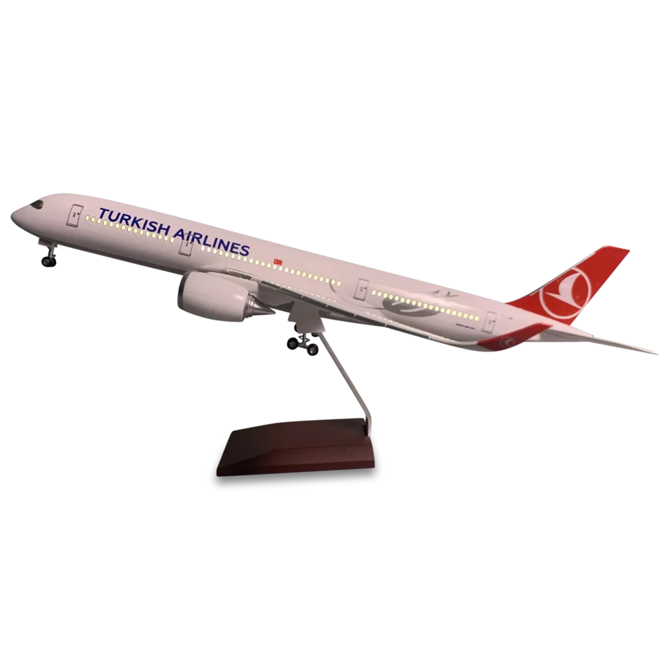 Turkish Airlines A350-900 Resin Aircraft Model - WITH Landing Gear