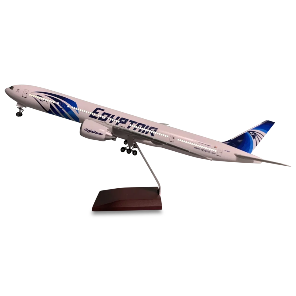 Egypt Air - B777-300 Scaled Model - Without Landing Gear & LED