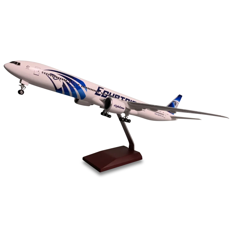 Egypt Air - B777-300 Scaled Model - Without Landing Gear & LED - Image 2