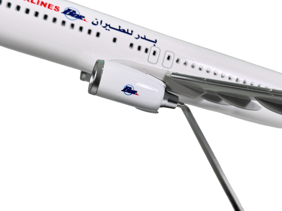 Badr Airlines B737-800 Scale Airplane Model – Without Landing Gear & LED - Image 2